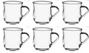 POHÁRKY hrnček 6x 320 ml na kávu čaj