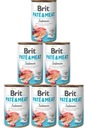 Brit Pate & Meat Losos s lososom 6x800g