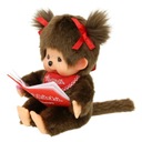 Monchhichi Prítulné opičie dievčatko s knihami