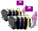 8x náhradný LC3213 XL za MFC-6890CDW MFC-5895CW