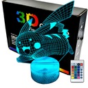 LED nočná lampa Pokemon Pikachu XL 3D LAMP