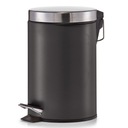 KÚPEĽŇOVÝ KOŠ, matná čierna, 3L, ZELLER