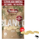 BIELA ​​ČOKOLÁDA bez KVAPKY CUKRU KALETKI 1kg TORRAS