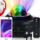 PROJEKTOR STAR STARS PROJEKTOR NOČNÁ LAMPA LED REPRODUKTOR USB BLUETOOTH + DIAĽK.