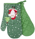 SET 2X SANTA RUKAVICE VIANOČNÝ STROMČEK ESSEX