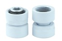 Konektor/Adaptér M22 x 1,5 x GW 1/biely str