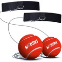 2x reflexná lopta REFLEXNÁ loptička reflexná lopta BOX Tréning rýchlosti MMA K1