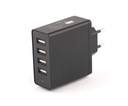 RÝCHLA SIEŤOVÁ NABÍJAČKA TELEFÓNU USB 40W 4 PORTY