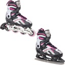 Rolki Łyżwy 2v1 RAVEN Pulse Black / Pink 37-40