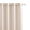 Hotový záves 140x250 AURA Smooth Grommets Color
