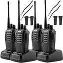 4X WALKIE TALKIE BAOFENG BF888S PMR WALKWAY