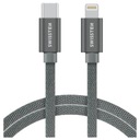 USB-C Lightning nabíjací kábel 2m 3A SWISSTEN