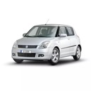 Bočné lišty Suzuki Swift 3D 2005-2010