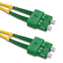 Optický patch kábel Qoltec SC/APC -SC/APC 140m