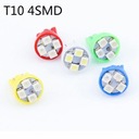 White Style T10 4SMD LED Dashboard Žiarovka Twist Sk