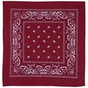 BANDANA BANDANA ŠATKA 55x55 cm NÚRA A BIELA