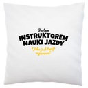 Supervýkonný biely vankúš inštruktora autoškoly