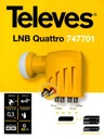 TELEVES QUATTRO KONVERTOR 0,3dB PRE MINI SIETE