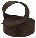 Popruhová páska 50 mm Popruh Lanyard 5 MB čierna