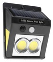 SOLÁRNA LAMPA Halogénový COB SÚMRAK POHYBOVÝ SENZOR
