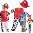 OUTFIT Tlapkovej patroly KOSTÝM MARSHALLA + HODINKY S PROJEKTOROM 3-5 ROKOV