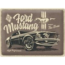 Nostalgický umelecký plagát 30x40 Ford Mustang The Boss