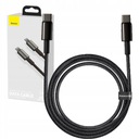 BASEUS SILNÝ KÁBEL USB-C TO USB-C QC PD 100W 480MBPS pletený 2M