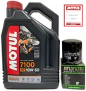 MOTUL 7100 4T 10W50 4L olej + HIFLO OLEJOVÝ FILTER