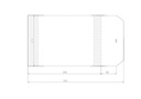 NASTAVITEĽNÝ KRYT 270X470MM (50 KS), STOH