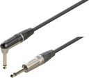Káblový jack 6,3mm lomený mono - Jack 6,3mm mono 3m