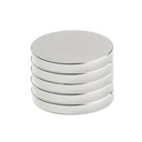 Objemový neodymium magnet 30x5 mm Silný, okrúhly, disk, lovec 5 kusov