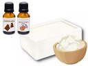 Mydlový základ SHEA BUTTER farbivo vôňa DIY set