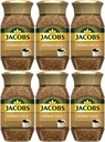 Jacobs Cronat Gold instantná káva 200g x6