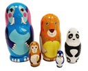 Zoo peculiarka Matrioszek Babuszka 5in1