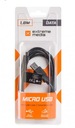 10 KS kábel Natec NKA-0428 čierny 1,8 m USB A - USB MICRO BLISTER