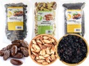 SET Datle 1kg, Brazílske datle 0,5kg, Hrozienka