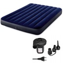 POSTEĽ INTEX, TURISTICKÝ MATRAC, 2-osoba + Čerpadlo 230V