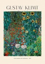 GUSTAV KLIMT SLNEČNICE PLAGÁT 40x50 cm #306