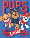 Veľká deka PAW PAW PATROL prehoz 130x170cm 170x130
