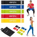 SADA 5 ODPOROVÝCH PÁSOV Tréningové PÁSY 0,5-30KG GYMTEK