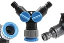 DVOJITÁ SPLITTER, TEE, pripojenie, kohútik, hadica, CELLFAST 52-220