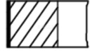 MAHLE ORIGINAL 009 81 N1 Sada piestnych krouku