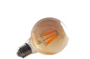 Edison LED 8W G80 E27 2300K stmievateľná žiarovka