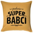 VANKÚŠ SUPER BABIČKA vankúš 50x50 darček