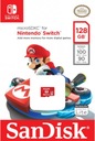 Micro SD karta SanDisk Nintendo Switch s kapacitou 128 GB