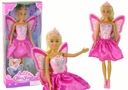 Detská bábika Anlily Fairy Pink Wings Princess Queen