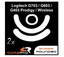 2 x CorePad Glides Logitech G403 G603 G703