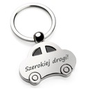 Gravírovaná kľúčenka do auta, darček pre priateľa