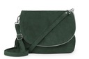 Kožená kabelka Vera Pelle Bisaccia Suede Bottle
