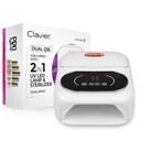 Clavier Dual Q16 UV/LED lampa na manikúru 148W 2v1 so sterilizátorom BIELA